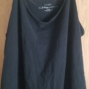 Sleeveless sleep tank